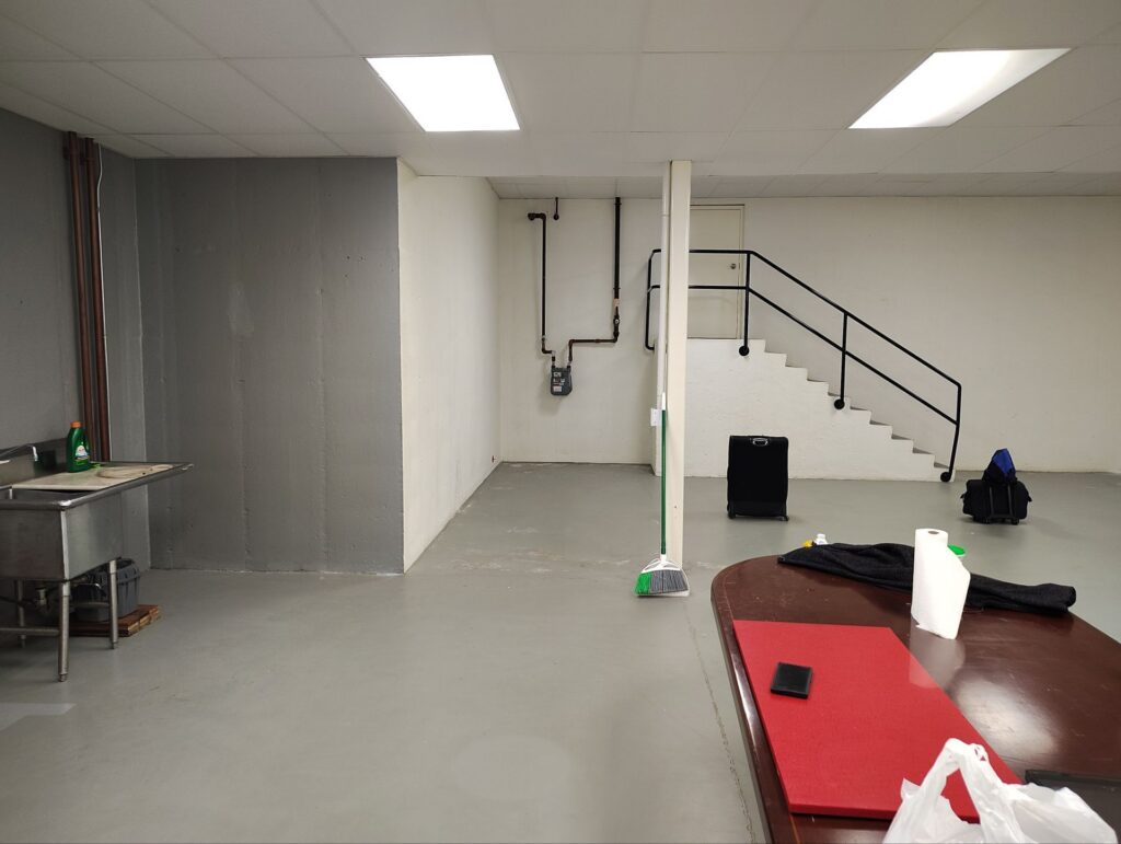 Commercial Basement Remediation result 4